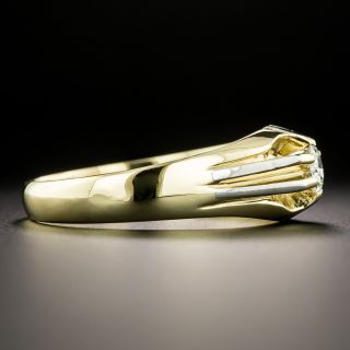 Art Deco .30 Carat Diamond Solitaire Ring