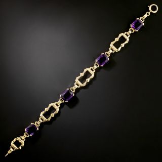 Art Deco Amethyst Bracelet by Allsopp-Bliss Co. - 2
