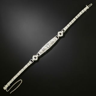 Art Deco Diamond Bracelet by Maurice Tishman - 2
