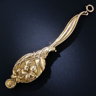 Art Nouveau Floral Lorgnette by Krementz - 5