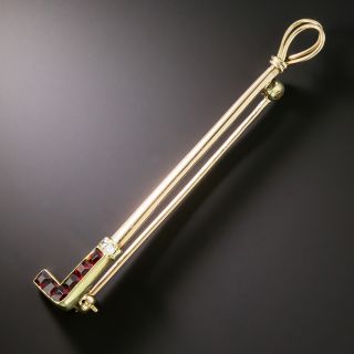 Austro-Hungarian Polo Mallet Pin - 2