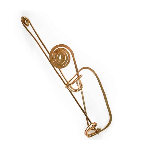 Claire Falkenstein Copper Brooch c.1960. Photo Courtesy of Sotheby's. Photo Courtesy of Sotheby's.