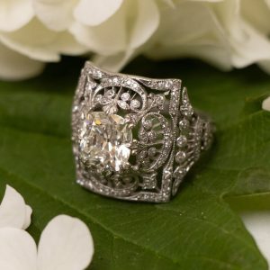Edwardian Tiffany & Co. Dinner Ring.