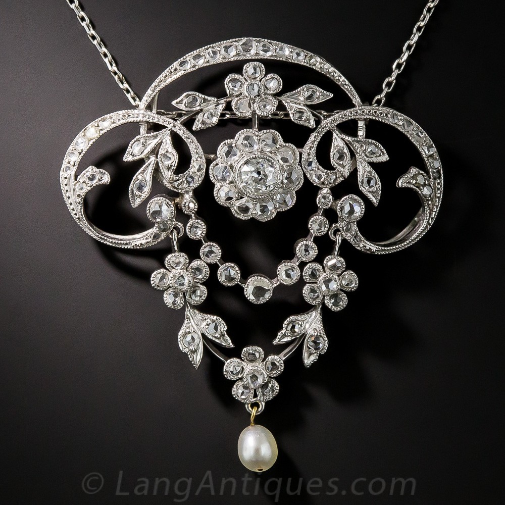 Delicate Edwardian Lavaliere