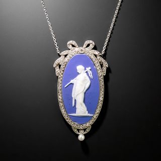 Edwardian Wedgewood Cameo Necklace - 3