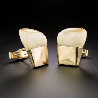 Elk Tooth Cufflinks - 3