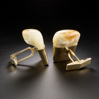 Elk Tooth Cufflinks