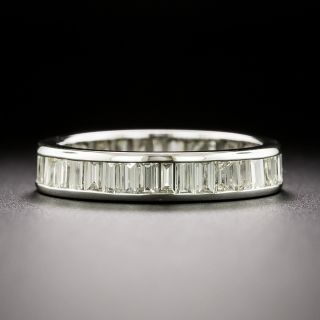 Estate 2.50 Carat Diamond Baguette Eternity Band, Size 6 1/4 - 2