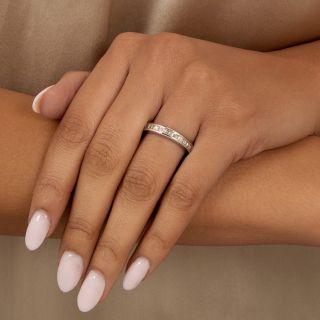 Estate Baguette Diamond Band