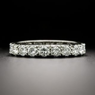 Estate Round Brilliant-Cut Diamond Eternity Band, Size 6 - 2
