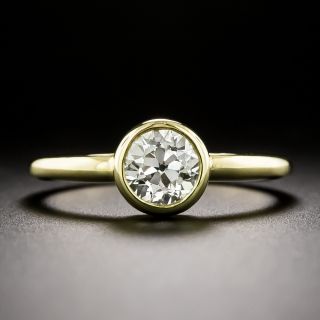 Lang Collection 1.04 Carat Diamond Solitaire Engagement Ring - GIA J SI1 - 4