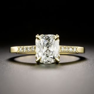 Lang Collection Art Deco-Style 1.53 Carat Diamond Ring - GIA I SI1  - 2