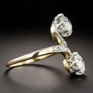 Edwardian Metals Platinum Topped Gold.