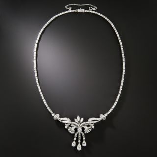 Mid-Century Diamond Collar Necklace - 3