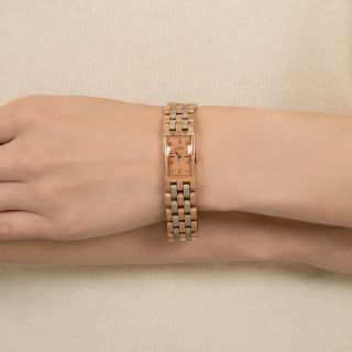 Paul Ditisheim Retro Two-Tone Bracelet Watch