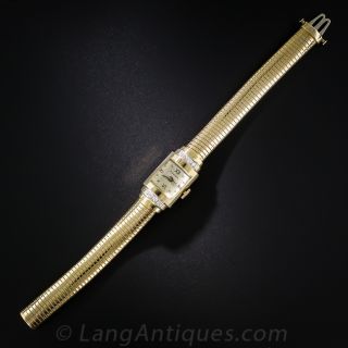 Retro Gaspipe Diamond Watch - 2