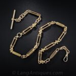 Victorian Yellow Gold Watch Chain.