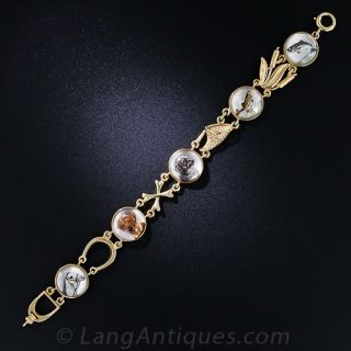 Vintage Sporting Life Essex Crystal Bracelet - 1